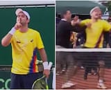 VIDEO | Escándalo en Copa Davis: colombiano ganó, mandó a callar al público y le respondieron con botellazos