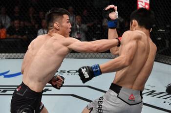 UFC 248: Danaa Batgerel noquea a Guido Cannetti con bestial izquierda en el primer round