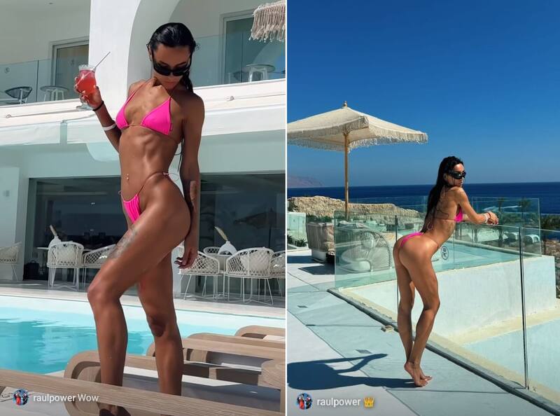 Alesenka Lesenka es la nueva pareja de Raúl Peralta. Créditos: Instagram