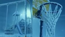 VIDEO | Se congelan hasta las pestañas: Ciudad de Rusia alcanza a los 55 grados bajo cero