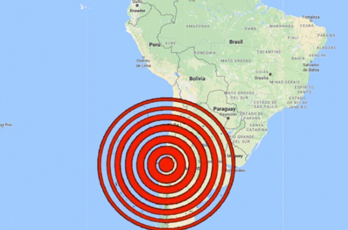 Se percibe fuerte sismo en la zona central del país