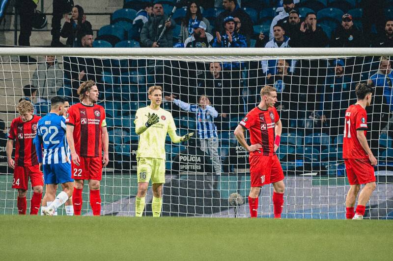 cayó por 2-0 en su visita al Porto, en la Europa League. Foto: X Midtjylland.