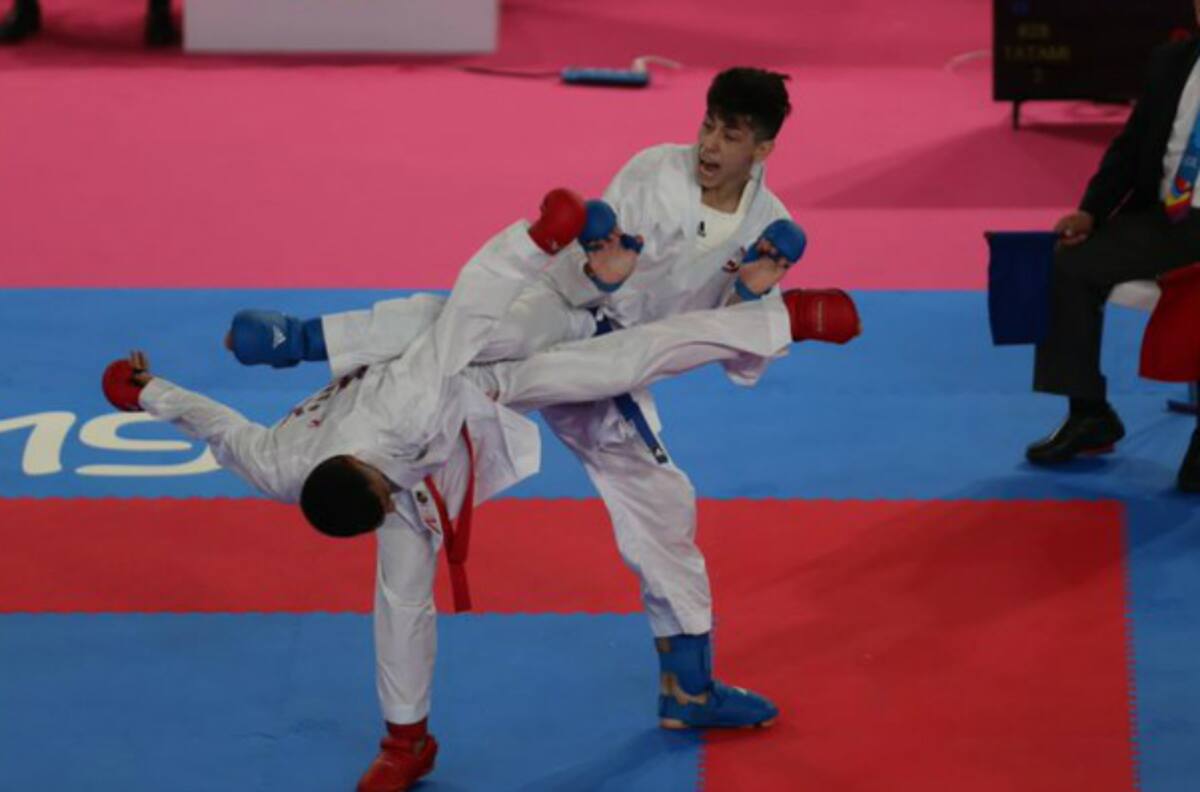Joaquín González ganó medalla de oro en Karate de los Panamericanos