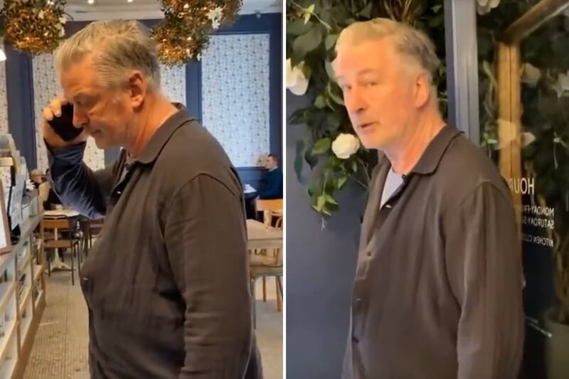 Alec Baldwin vivió incómodo encuentro con activista en Nueva York. Créditos: Instagram