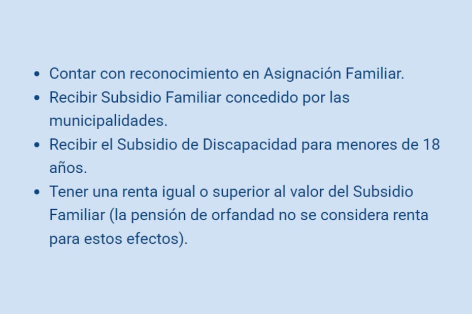 Estado entrega $21.000 por hijo automáticamente a quienes cumplan estos requisitos Estado entrega $21.000 por hijo automáticamente a quienes cumplan estos requisitos