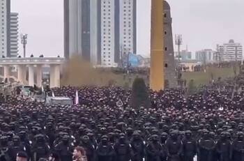 VIDEO | Conflicto Rusia-Ucrania: miles de soldados chechenos se preparan para apoyar invasión a Kiev
