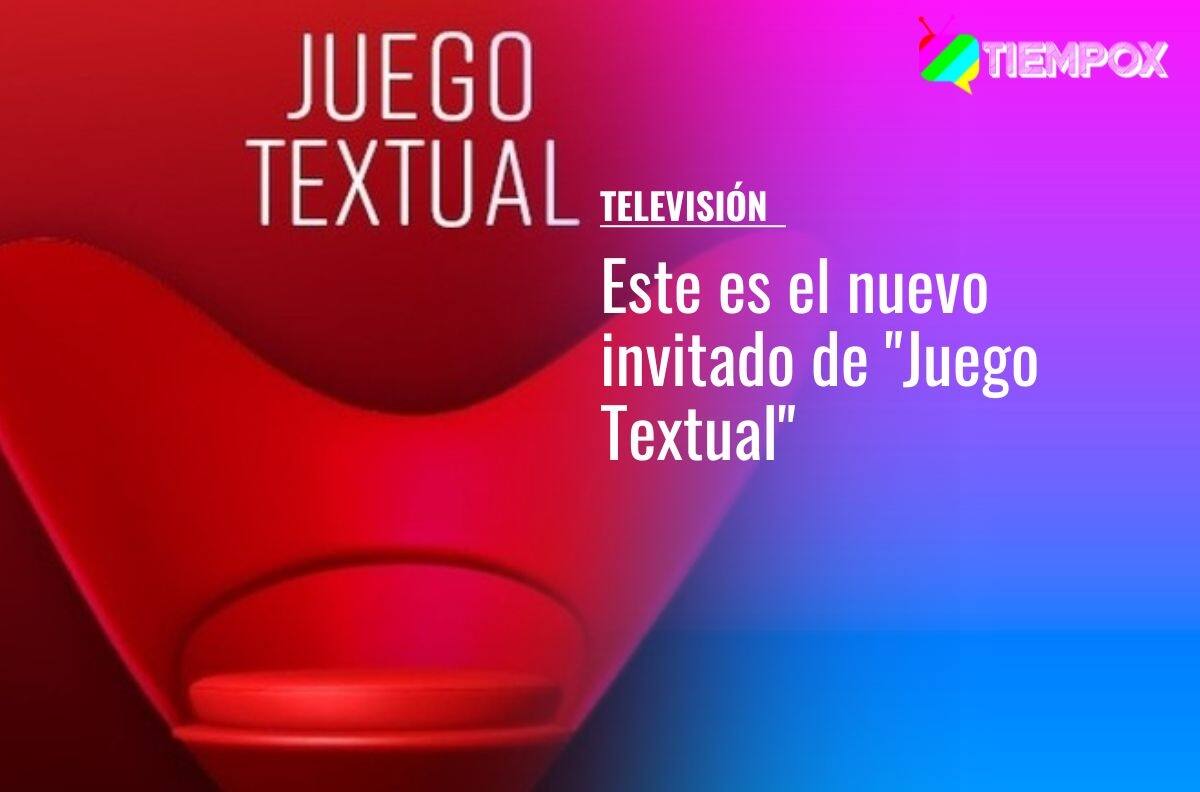 Un exrostro de TV+: Este es el nuevo invitado de "Juego Textual", el programa de Sergio Lagos
