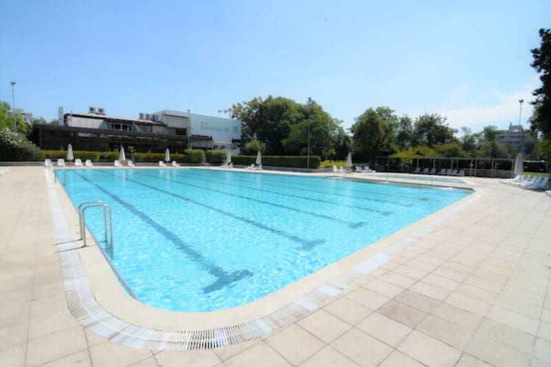 Un lugar ideal para refrescarse en la comuna de Providencia. Créditos: parqueborderio.cl.