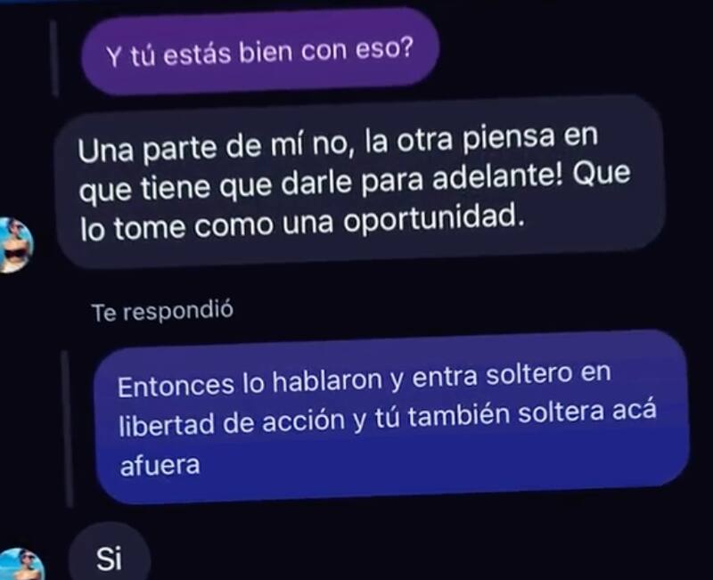 Paula Bolatti respondió a su relación con Pedro Astorga.