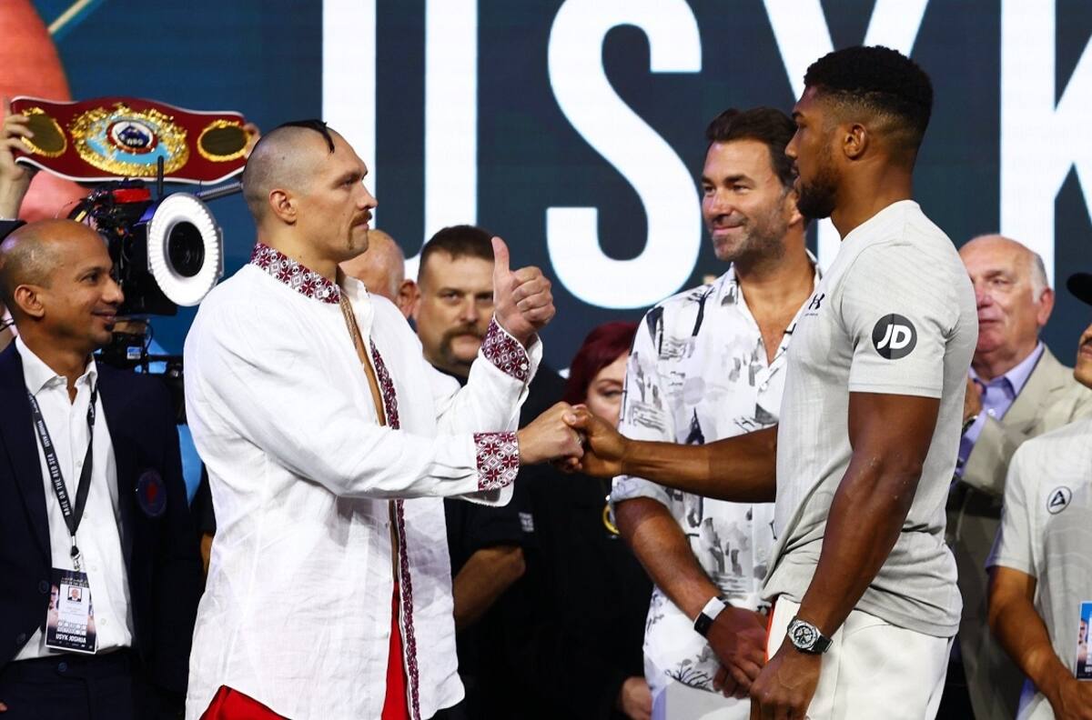 Anthony Joshua vs Oleksandr Usyk: ¿Dónde ver hoy online la súper pelea por el peso pesado?