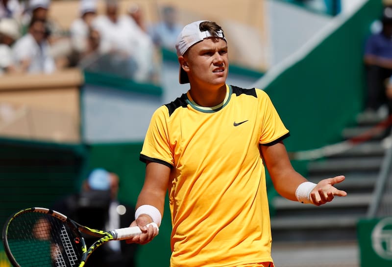 Holger Rune es el escollo de Nicolás Jarry en la primera ronda del ATP de Basilea. EFE