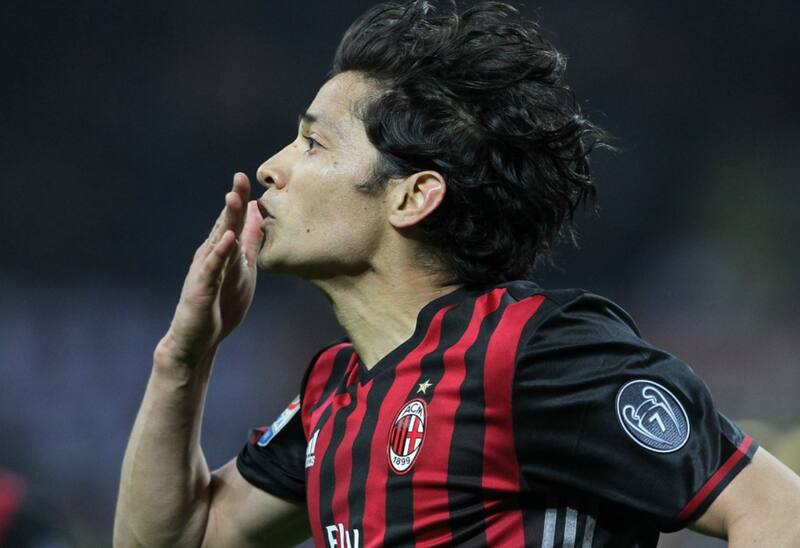 "Matigol" defendió al AC Milán en 2016.