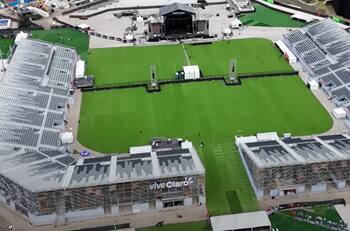 El otro estadio de Claro en Sudamérica: tiene el doble de capacidad que el de la UC