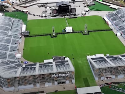 El otro estadio de Claro en Sudamérica: tiene el doble de capacidad que el de la UC