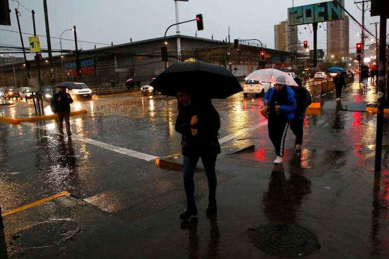 Revisa en qué regiones habrán precipitaciones esta semana.