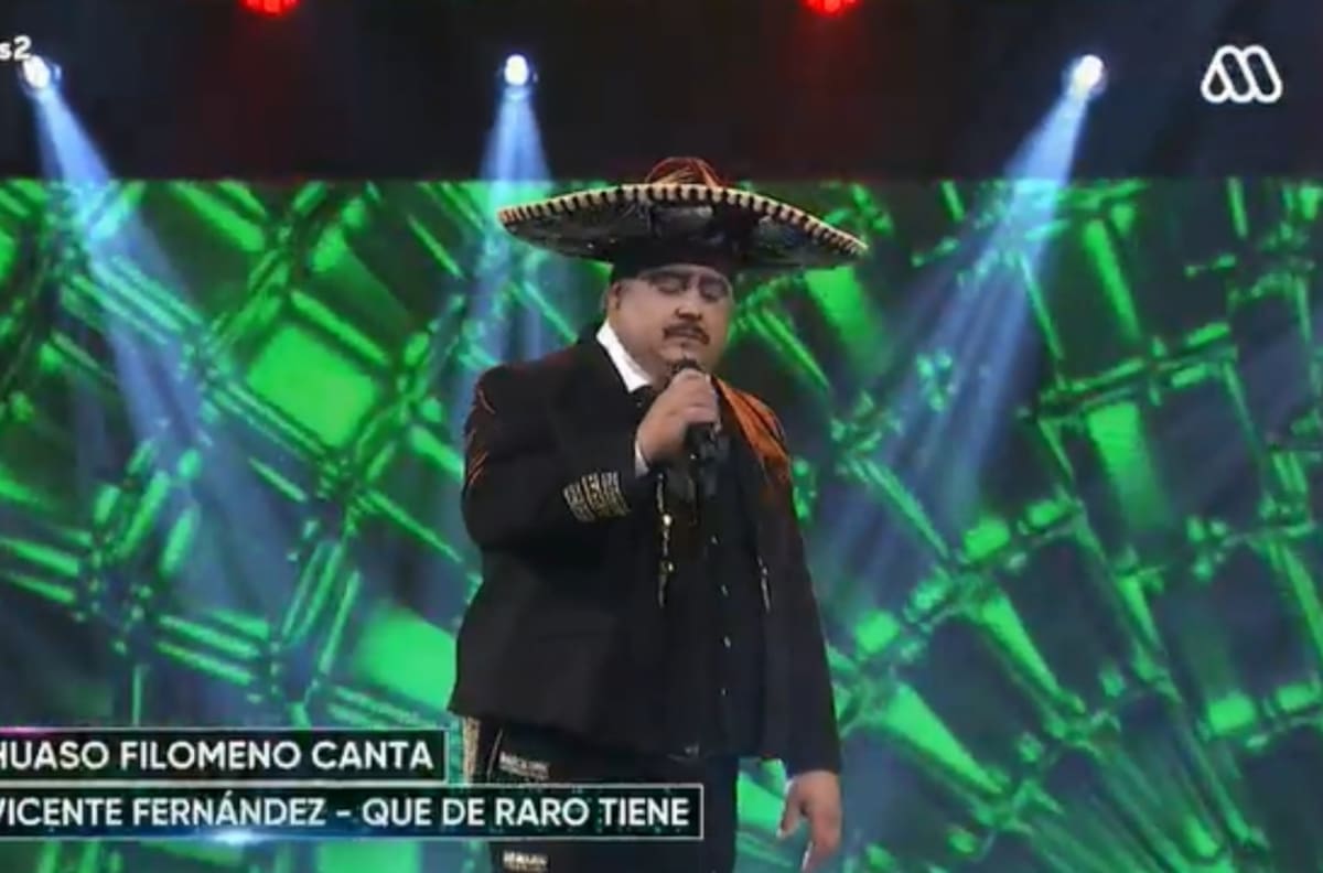 "Mi cabeza está allá": Huaso Filomeno se emocionó y dedicó su presentación en "The Covers 2" a su familia en el sur