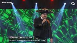"Mi cabeza está allá": Huaso Filomeno se emocionó y dedicó su presentación en "The Covers 2" a su familia en el sur