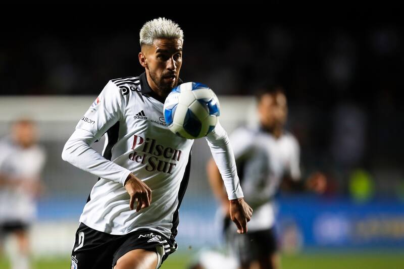 Juan Martín Lucero, exdelantero de Colo Colo. Foto: Agencia Aton.