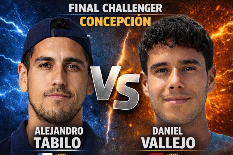 Protagonizarán la final del Challenger de Concepción.