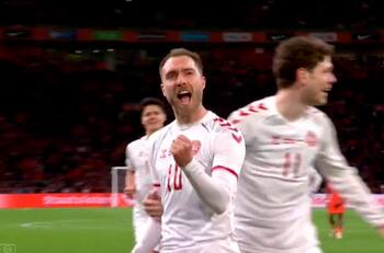 VIDEO | ¡Regreso soñado! Christian Eriksen anotó un golazo en su vuelta a la Selección de Dinamarca