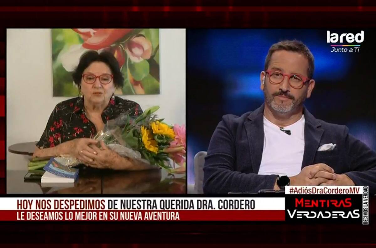 Dra. Cordero se despide de "Mentiras Verdaderas": "Es una señal de decencia, transparencia y equidad"