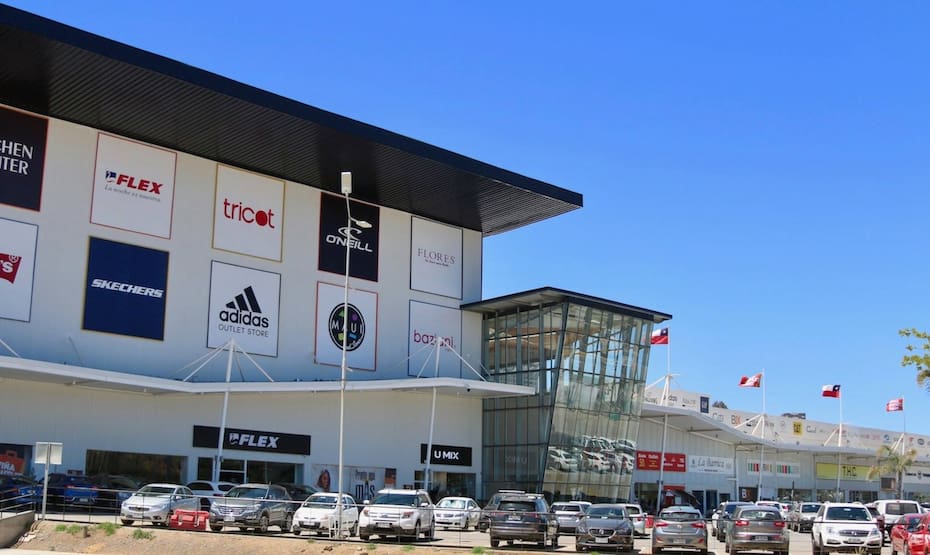 El emblemático mall de de Viña del Mar abrirá un supermercado Lider este jueves 29 de mayo. Foto: Facebook Viña Oulet Park