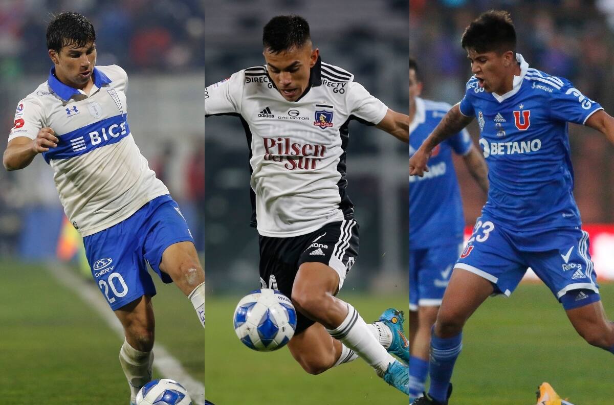 ¿Cuánto les falta? Así van Colo Colo, la U y la UC en el minutaje Sub 21 de este Campeonato Nacional