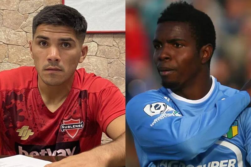 Nicolás Zalazar y Marcos Pérez jugaron en el fútbol chileno