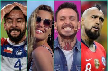 Mauricio Isla y Arturo Vidal estarían indignados con Mauricio Pinilla por su romance con Gala Caldirola