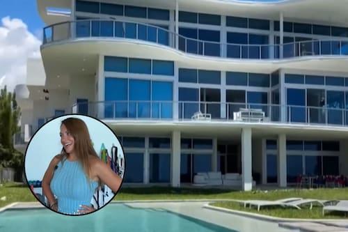 Avaluada en 12 millones de dólares y con ascensor: Así es la lujosa casa de Paula Pavic y Marcelo Ríos en Miami