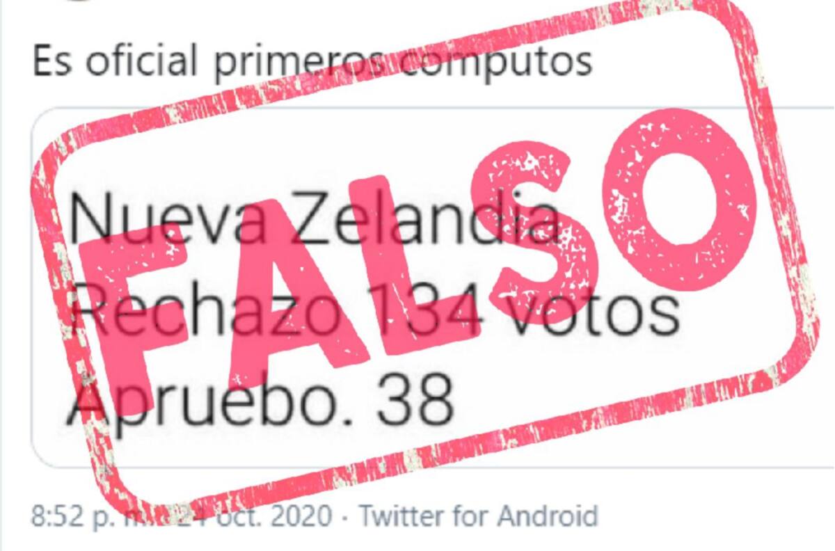 Plebiscito 2020: Fake news sobre supuesto triunfo de la opción Rechazo en Australia