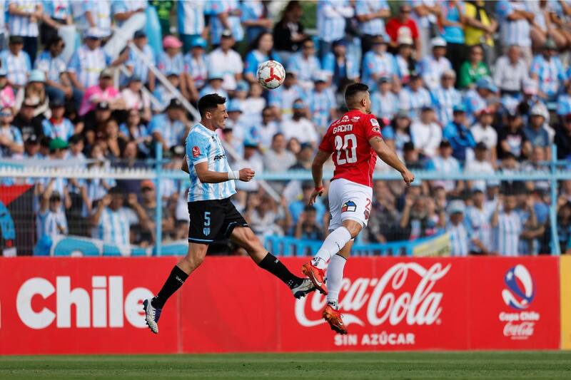 Magallanes vs Ñublense, por las semifinales nacionales de la Copa Chile. Foto: Agencia Aton.