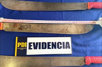 Hermana de malabarista asesinado por carabinero entregó los "sables" a la PDI: Carabineros nunca los tuvo en su poder