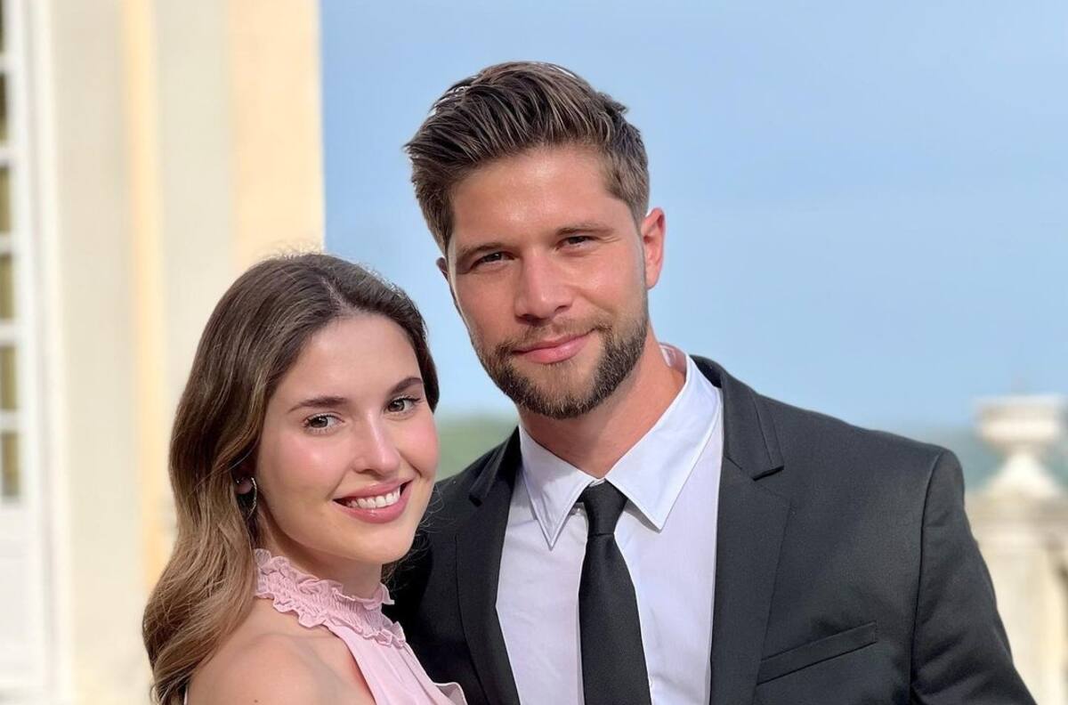 Desde un matrimonio hasta la Fórmula 1: Belén Soto mostró el movido fin de semana que tuvo en Europa junto a Branko Bacovich