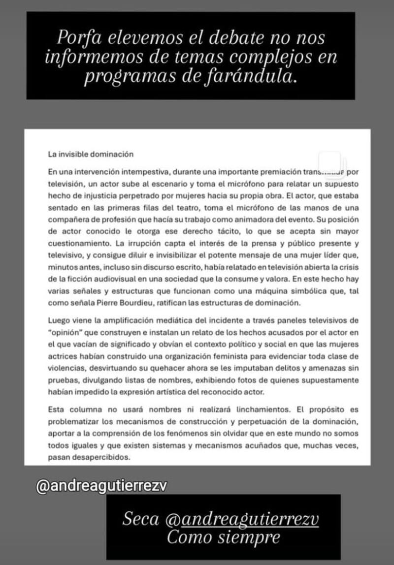 Créditos: Instagram