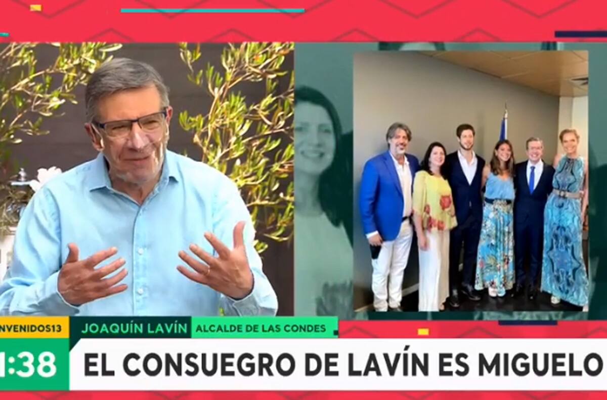 Joaquín Lavín dio detalles de su relación con Miguelo y el matrimonio de su hija en "Bienvenidos"