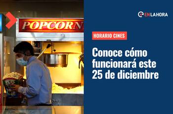 ¿Estará abierto el cine este 25 de diciembre? Conoce desde qué hora funcionará esta Navidad