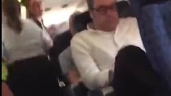 VIDEO | Mujer grita y llora desconsoladamente luego que su novio termine con ella en pleno vuelo