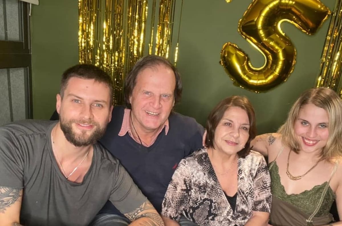 "¡Vivan mis hombres!": Jean Philippe Cretton recibió el emotivo saludo de su hermana, Domique Cretton, en el Día del Padre