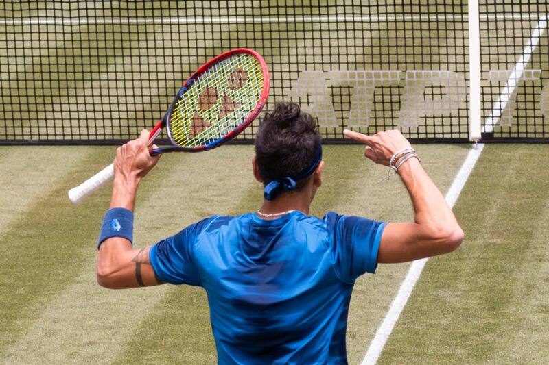 Alejandro Tabilo va por la doble corona en el ATP de Mallorca. Foto: EFE