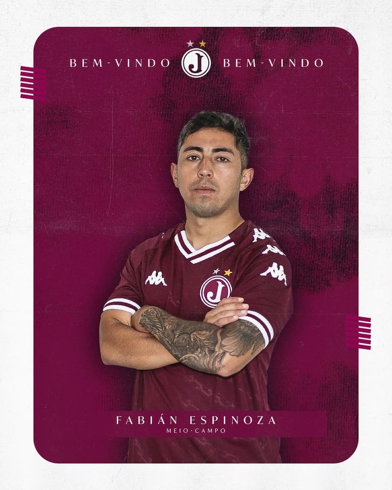 El volante fue presentado en el Juventus SAF de Brasil.