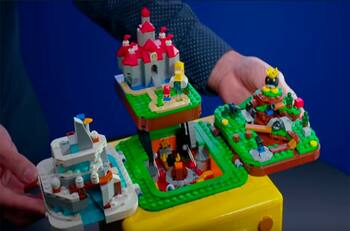 VIDEO | LEGO presentó una nueva maqueta que enamoró a los fanáticos de Nintendo