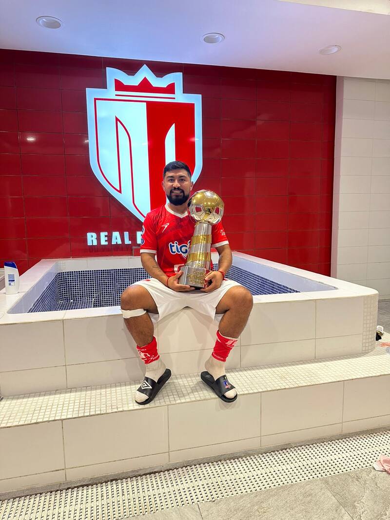 Nicolás Maturana dio una asistencia en la final del fútbol de Nicaragua.