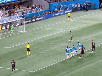 El papelón de Messi en la MLS: picó un penal, el arquero se lo tapó y el estadio se le vino encima