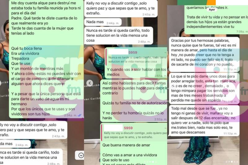 Kelly Montaño rechazó a Tatón Púrpura tras pedirle una reconciliación.