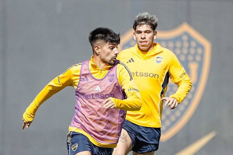 Entrenando de cara al cierre de 2025. Foto: @Bocajrs