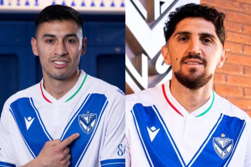 Los chilenos son parte del actual plantel de Vélez Sarsfield.