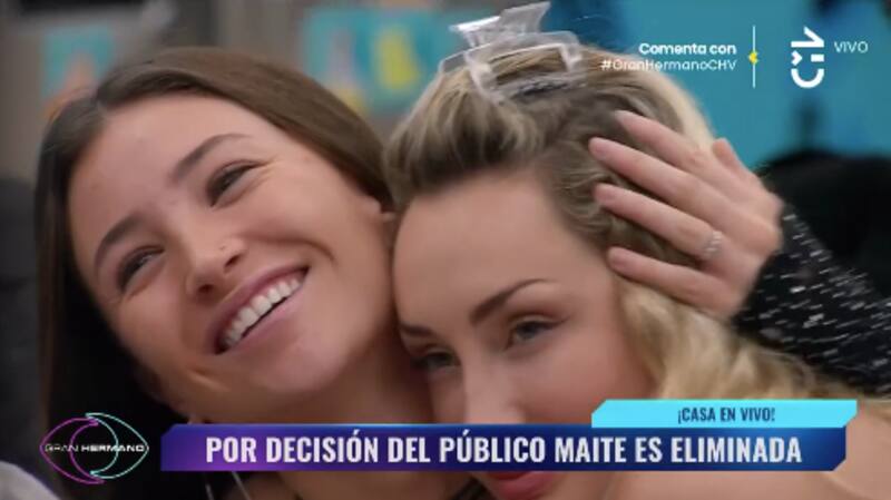 Maite Phillips es la cuarta eliminada de "Gran Hermano" Chile. Foto: CHV.