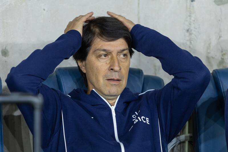 . DT de la Universidad Católica. Foto: Felipe Escobedo/En Cancha.