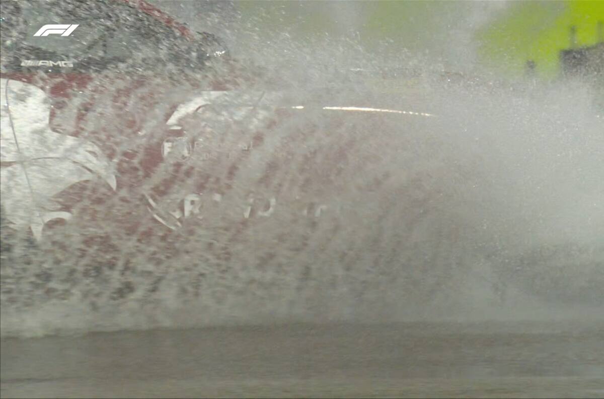 VIDEO| El diluvio que cayó en Singapur y retrasó el Gran Premio de F1